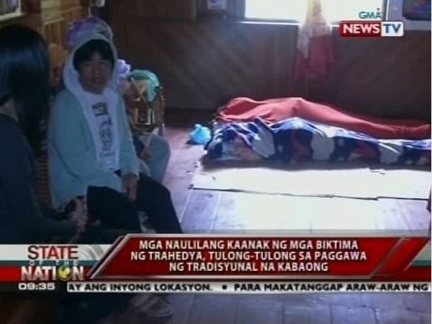 Kaanak ng mga biktima ng trahedya sa Benguet, tulong-tulong sa paggawa ng tradisyunal na kabaong