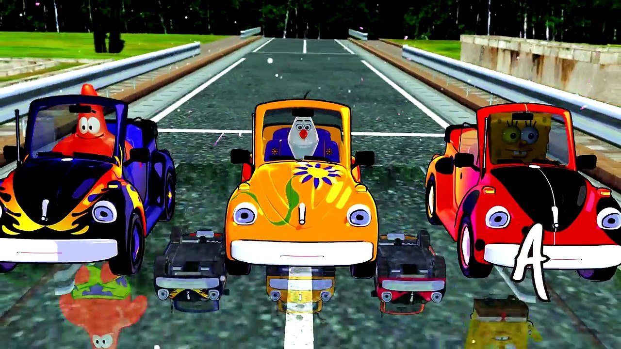 Cars Songs | ABC Song | Frozen Songs | Nursery Rhymes for Baby Car Songs