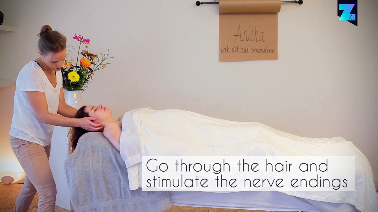 Prenatal Massage - 04 Head and face