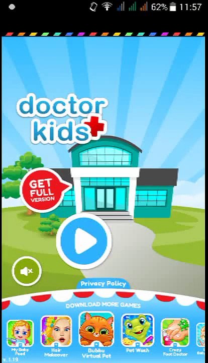 Doctor Kids dětský doktor Bubadu Gameplay app android apk apps movie HD