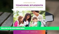 PDF Strategies for Teaching Students with Learning and Behavior Problems, Enhanced Pearson eText