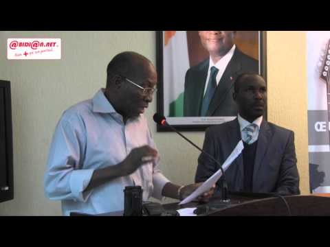 Discours de Daouda Koné lors de la signature de convention d'assurance pour la retraite des artistes
