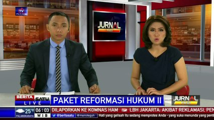 Paket Reformasi Hukum II Diharap Beri Masyarakat Rasa Aman