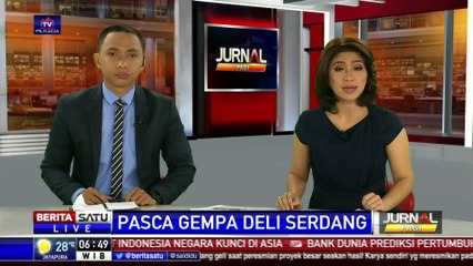 Descargar video: Ratusan Rumah di Deli Serdang Rusak Akibat Gempa