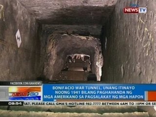 NTG: Bonifacio war tunnel, unang itinayo noong 1941