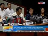 Milyung-milyong pisong kickback umano ng mga Binay, inilalagay umano sa mga bag