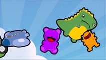 Learn Colors with Monsters - Learn Vocabularies, Colors and Shapes with Babytv123