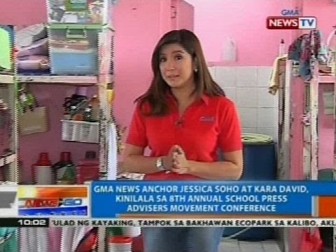 Jessica Soho at Kara David, kinilala sa 8th annual School Press Advisers Movement conference