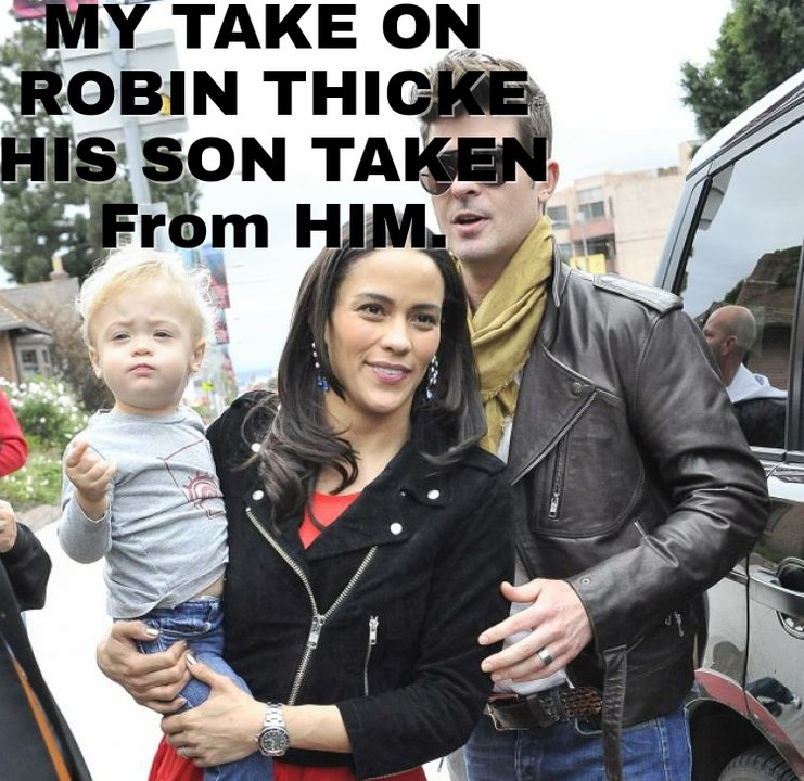 Robin Thicke Son Julian Taken From His Father.