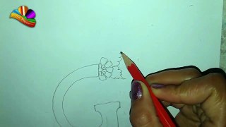 How To Draw Fancy Letter G   Calligraphy Alphabet Fancy Letters #07