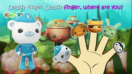 Octonauts Finger Family Nursery Rhymes Lyrics