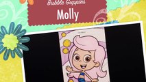 Изучение цветов пузырь гуппи Молли с помощью мелков crayola