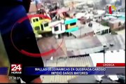 Chosica: mallas geodinámicas impidieron impacto de huaicos en quebrada Carosio