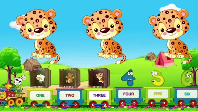 School Kids Learn Numbers Train 1- 20 Educational Counting Game for Children Kids and Toddlers