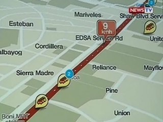 SONA: Waze traffic update as of 9:45 p.m. (September 12, 2014)