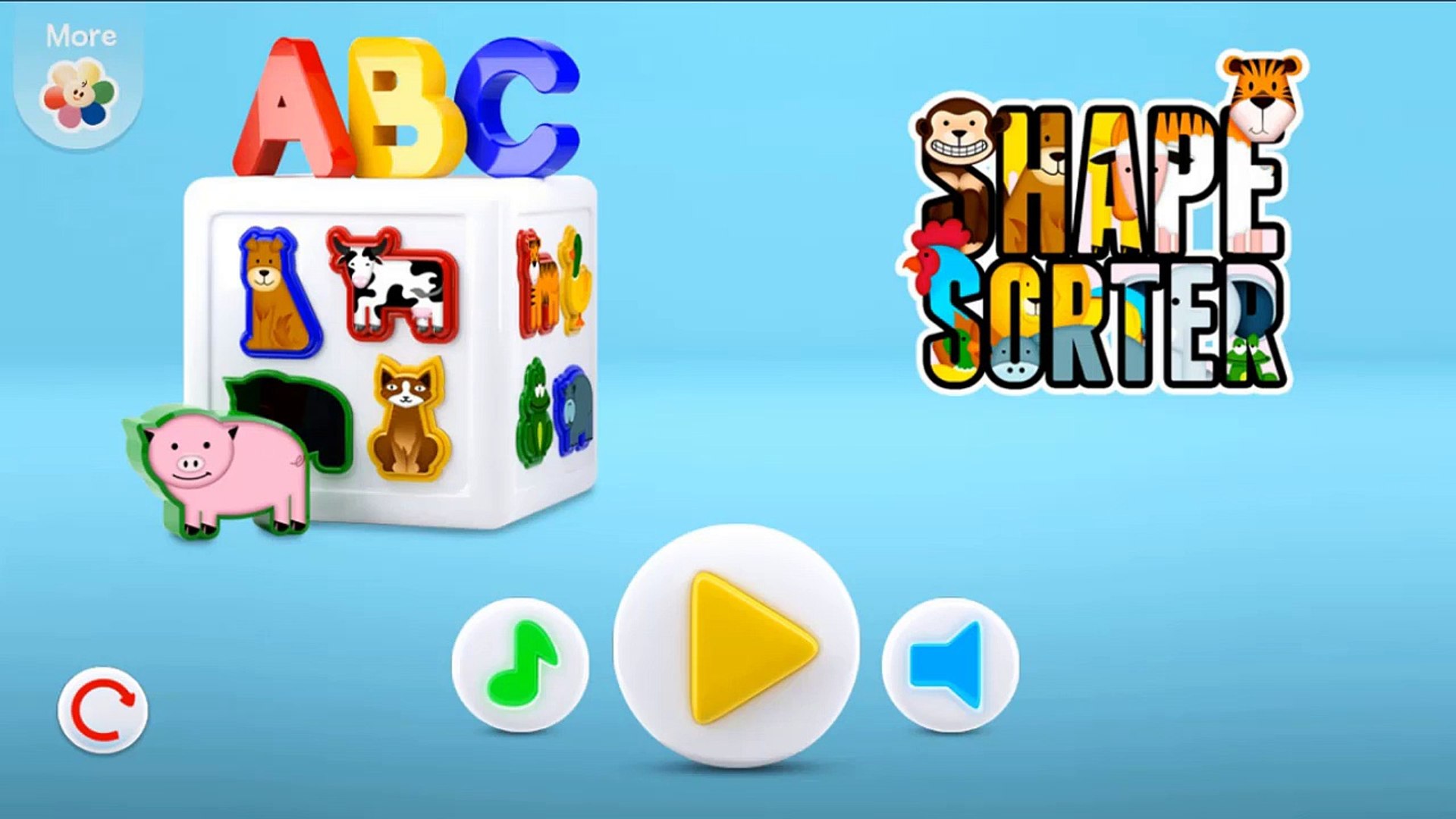 ❤️Educational Games Shape Sorter Learning Blocks Kids Games