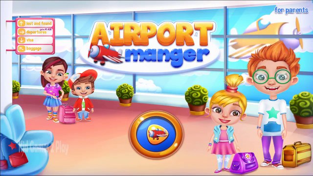 Fun Play Airport Manager Kids Games Kids Play Maintain Plane with Airport Manager Happy Travel