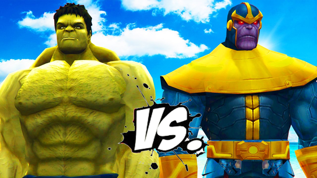 HULK vs. THANOS - EPIC BATTLE