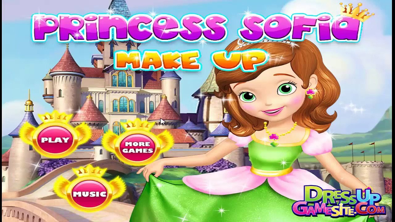 Принцесса София Make Up София Первые игры для девочек