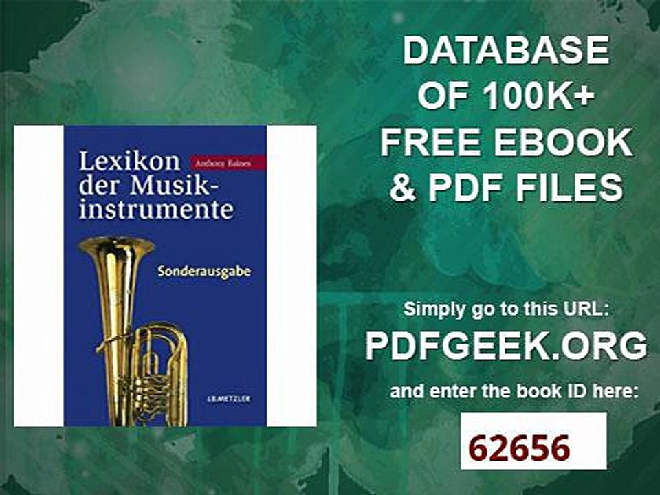 Lexikon der Musikinstrumente