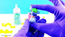 Baby Bottles Surprise Eggs with Jelly Beans! Learn Colors Fun Activity for Babies Kids and Toddlers!