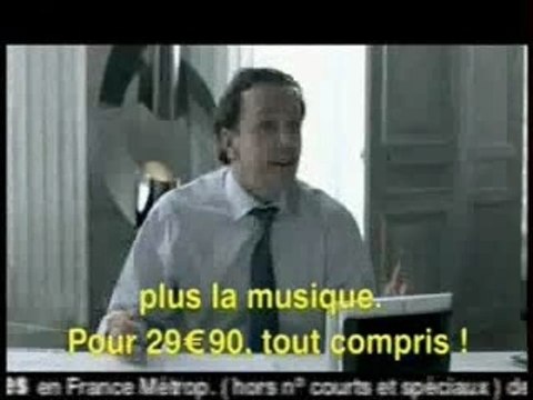 PUB NEUF ADSL+TELEPHONE+TV+MUSIQUE ILLIMITEE 2007
