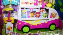 Shopkins Season 3 Scoops Ice-Cream Truck Playset, Frozen Elsa and Anna
