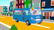 Wheels Of The Bus Go Round And Round Nursery Rhymes For Kids | Most Famous Nursery Rhymes For Kids