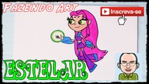 Starfire - How to draw Starfire, from Teen Titans Go!