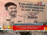 BT: Enzo Pastor, binigyang-pugay sa isang racing event
