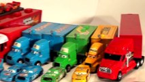 Disney Pixar Mack Truck and Pixar Cars Disney Cars with Lightning McQueen set to cool Music