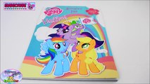 My Little Pony Coloring Book MLP Applejack Colors Episode Surprise Egg and Toy Collector SETC