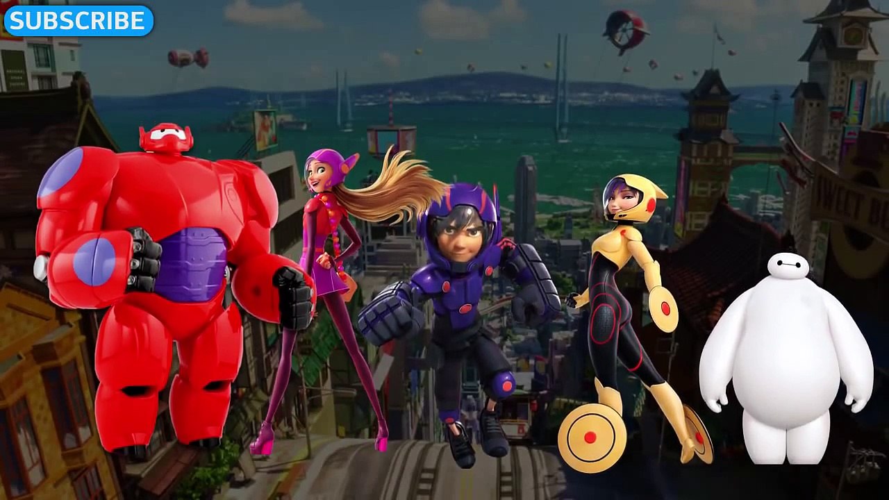 Finger Family Big Hero 6 - Daddy Finger Song Big Hero 6 - Nursery Rhymes for Children