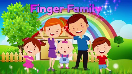 Finger Family Song | Mommy & Daddy Finger Nursery Rhyme for Kids