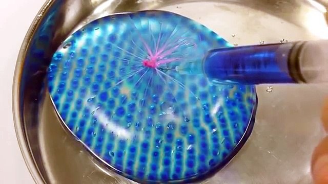 DIY How To Make Orbeez Slime Water Balloons Syringe Real Play Learn Colors Slime Clay Icecream