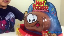 Семейные забавные игрушки для детей горячая картошка игра яйцо сюрприз игрушка Томика Райан ToysReview