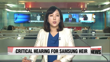 Samsung heir appears for arrest warrant hearing