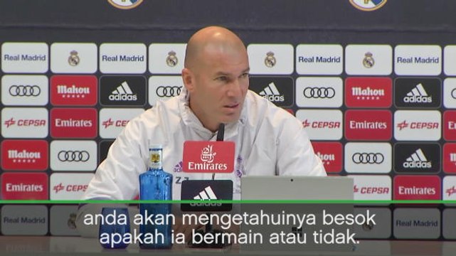 SOSIAL: Sepakbola: Lihat Saja Nanti Apakah Ronaldo Akan Bermain - Zidane