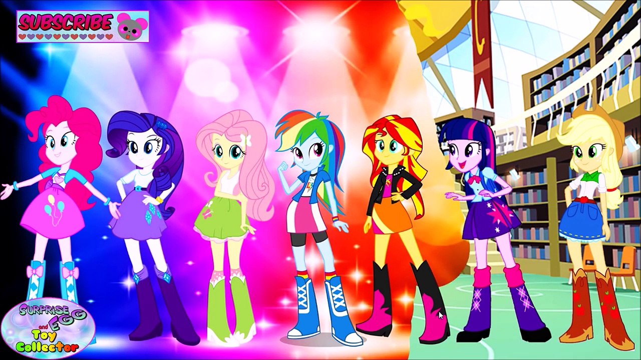 MY LITTLE PONY Transforms Rainbow Dash Mermaid Color Swap Mane 6 Surprise Egg and Toy Collector SETC