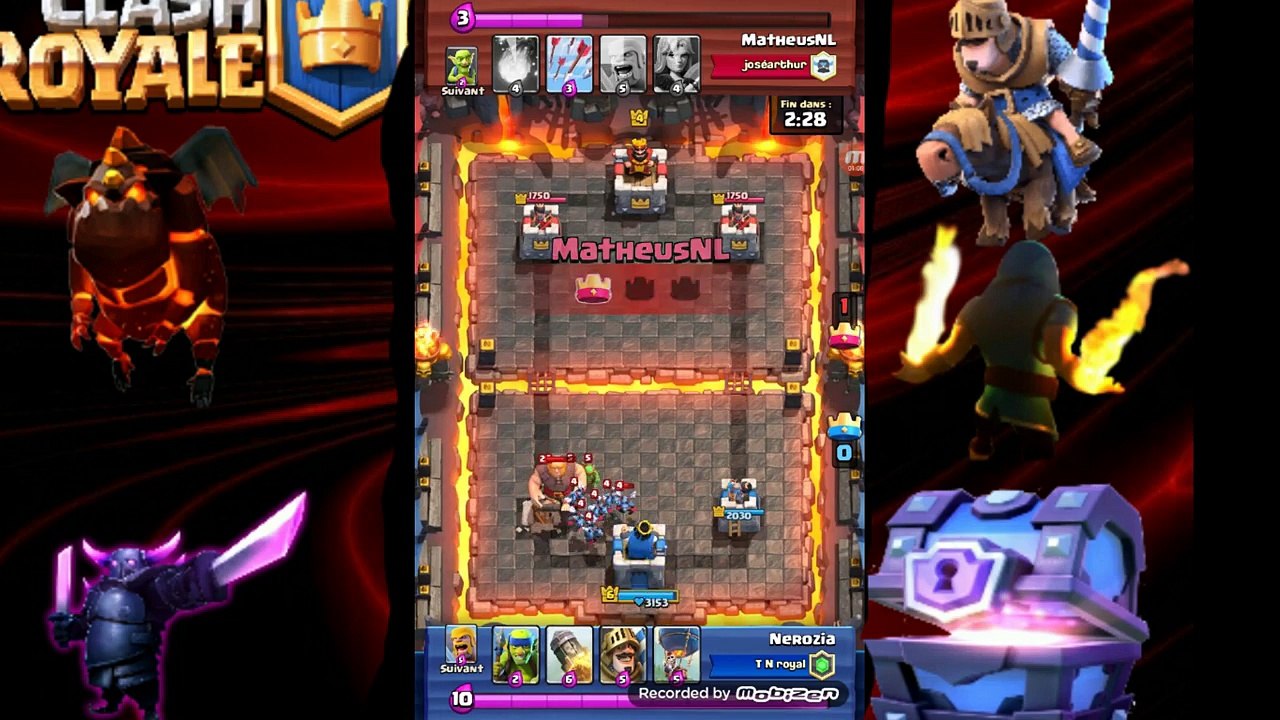 Clash royale fr - Ne jamais abandonner un combat sur clash royale REMONTER DE OUF