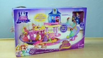 Disney Princess Cinderella Magiclip Glitter Glider Castle Playset Unboxing by Kinder Playtime