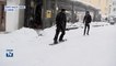 Luge, snowboard et bonhommes de neige: les Corses profitent de la neige