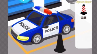 Car Factory for Kids - Dream Cars Service - Build Police Car - Police Car for Children Cars for Kids