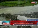 NTVL: Pansamantalang tulay, nawasak dahil sa magdamag na pag-ulan