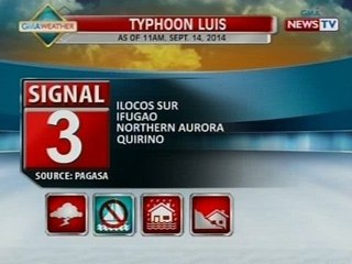 NTVL: Weather update as of 3:27 p.m. (Sept 14, 2014)