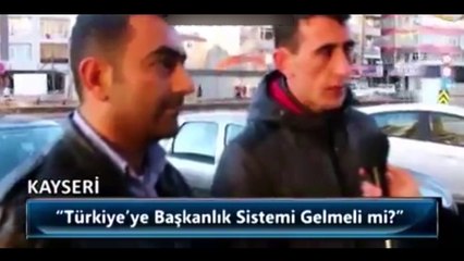 Kayseri halkının başkanlık sistemi hakkındaki yorumları