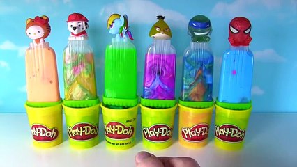 SLIME Clay Mashem Fashem Popcicyle Surprise - Paw Patrol MLP Hello Kitty TMNT