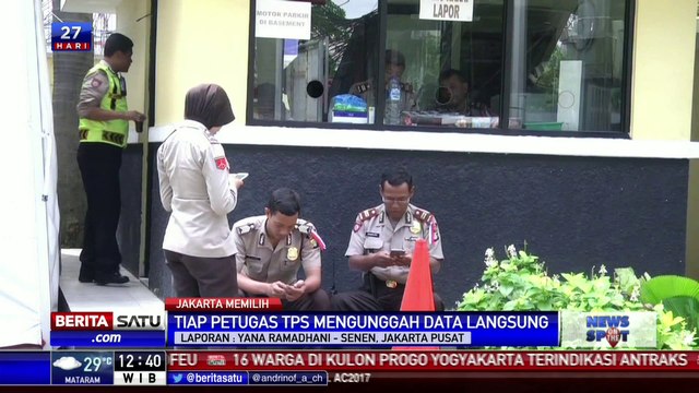 H-2 Pilkada DKI, Surat Suara Sampai ke Masing-masing TPS