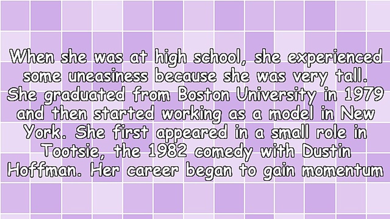 Geena Davis, Not Just a Famous Actress