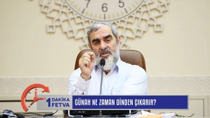 240) Günah ne zaman dinden çıkarır? /Birfetva - Nureddin YILDIZ